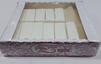 Пастила неглазированная Ванильная 1кг , Пекарь 