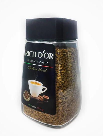 Кофе сублимированный RICH D*OR с/б 220гр ООО "Фаворит"