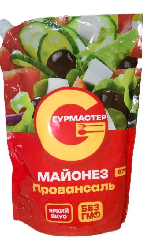 Майонез Гурмастер Провансаль 67% 800 гр д/п, Персона